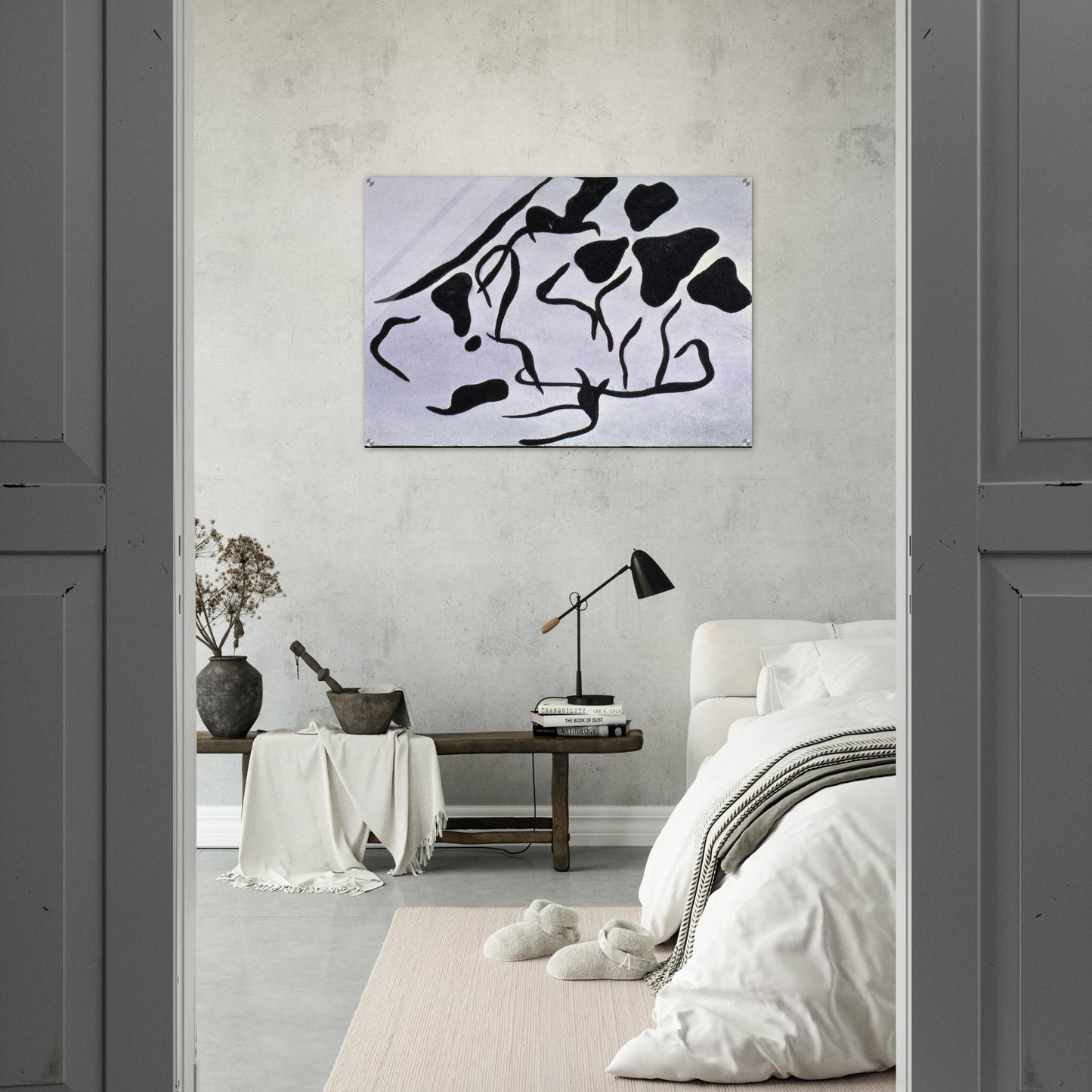 Automatic Drawing - Jean Arp Acrylic Print - 70x100 cm / 28x40″ inches