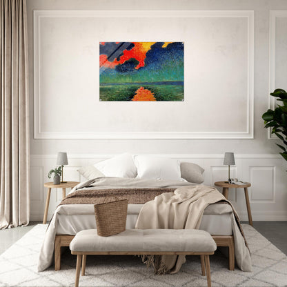 EFFECT OF SUN ON THE WATER LONDON 1906 - Andre Derain Acrylic Print - 70x100 cm / 28x40″ inches