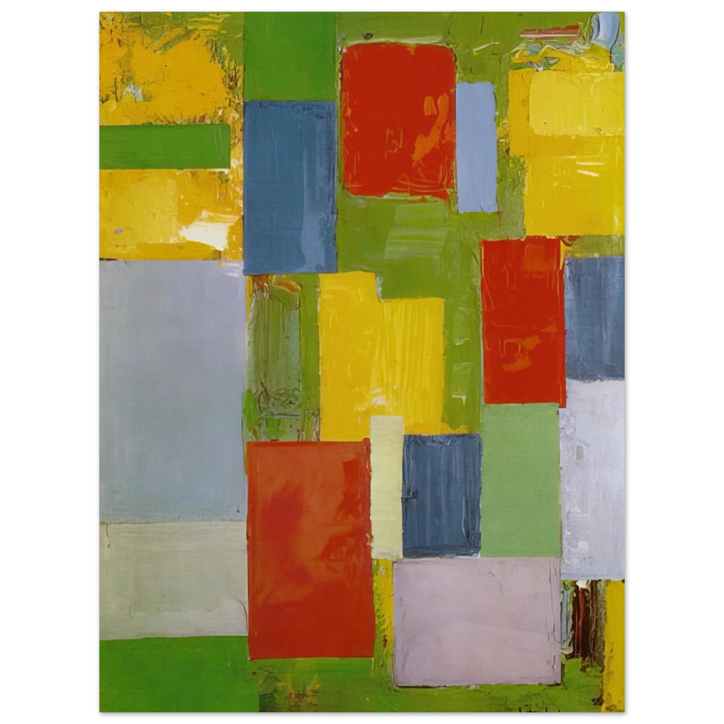 Hans Hofmann - Abstract Euphony  75x100 cm / 30x40inches Fine Art Poster