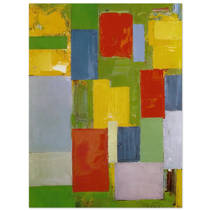 Hans Hofmann - Abstract Euphony  75x100 cm / 30x40inches Fine Art Poster