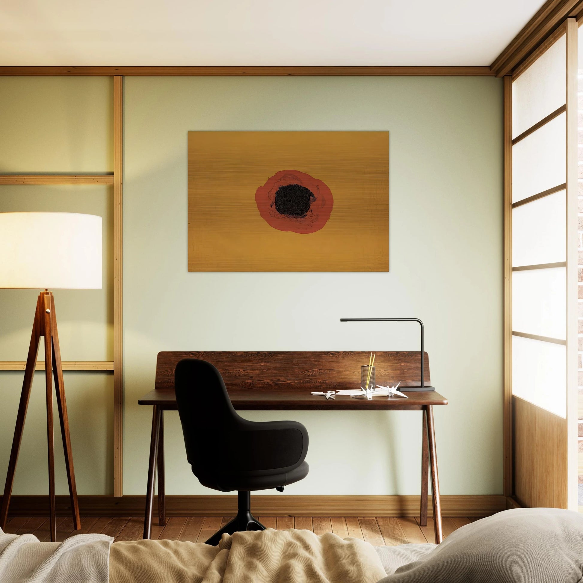PAINTING 488 - Luis Feito Brushed Aluminum Print - 70x100 cm / 28x40 inches | Luis Feito Aluminum Print | Luis Feito Prints