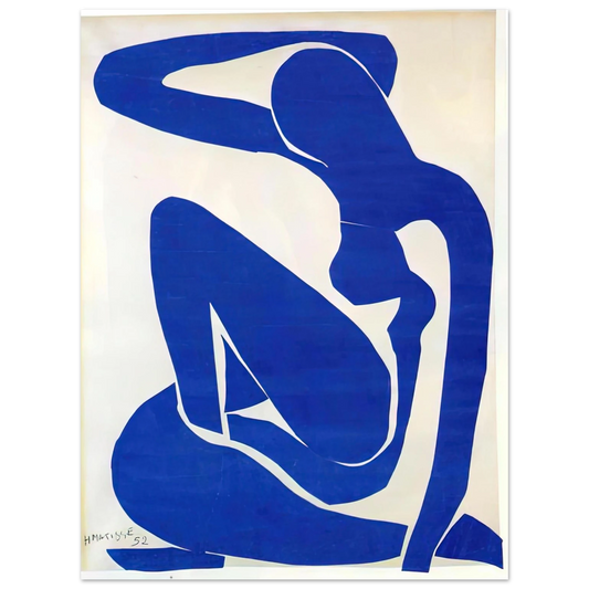 Henri Matisse - BLUE NUDE 1  75x100 cm / 30x40inches Fine Art Poster