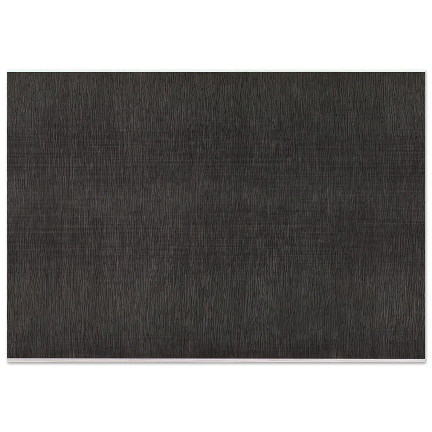 Black with White Lines, Vertical Not Touching - Sol LeWitt Brushed Aluminum Print - 70x100 cm / 28x40 inches | Sol LeWitt Aluminum Print | Sol LeWitt Prints