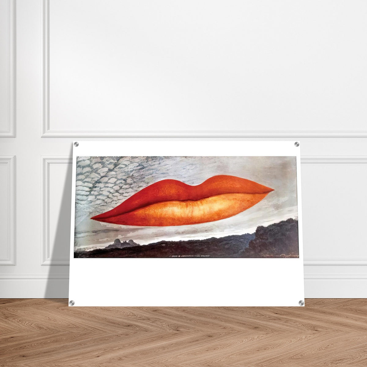 OBSERVATORY TIME THE LOVERS - Man Ray Acrylic Print - 70x100 cm / 28x40″ inches
