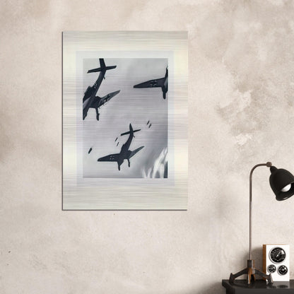 STUKAS 1964 - Gerhard Richter Brushed Aluminum Print - 70x100 cm / 28x40 inches | Gerhard Richter Aluminum Print | Gerhard Richter Prints