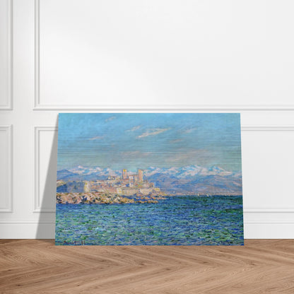Antibes, Afternoon Effect - claude monet Brushed Aluminum Print - 70x100 cm / 28x40 inches | claude monet Aluminum Print | claude monet Prints