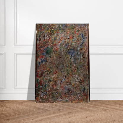ABSTRACTION 1963 - Milton Resnick Brushed Aluminum Print - 70x100 cm / 28x40 inches | Milton Resnick Aluminum Print | Milton Resnick Prints