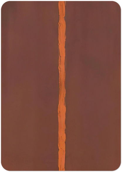 Onement I By Barnett Newman Pack of 10 Post Cards | Barnett Newman Post Cards | A6 (10.5 x 14.8 cm) - 4.1 x 5.8 inches