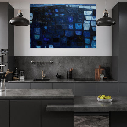 Blue Abstract - 1959 - William Scott Art Prints - 100x150 cm / 40x60″ inches | William Scott Poster | William Scott Prints