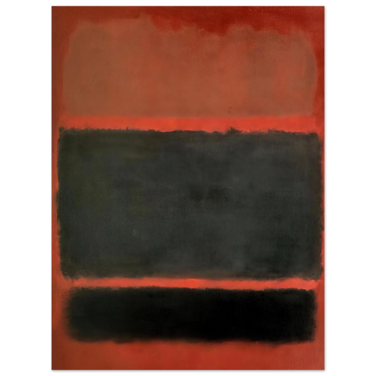 Mark Rothko - No.20 - 1957 Wall Art - 21x29.7 cm / 8x12" - Fine Art Poster - -
