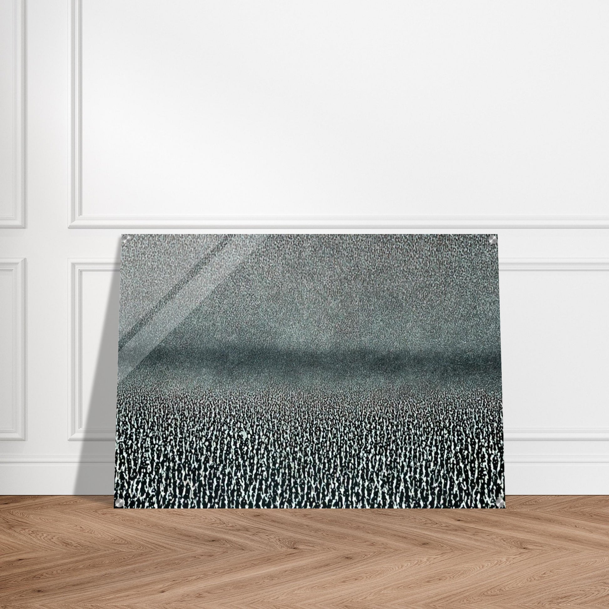 Ziemia fragment - 1969 - Roman Opalka Acrylic Print - 70x100 cm / 28x40″ inches | Roman Opalka Wall Art | Roman Opalka Prints