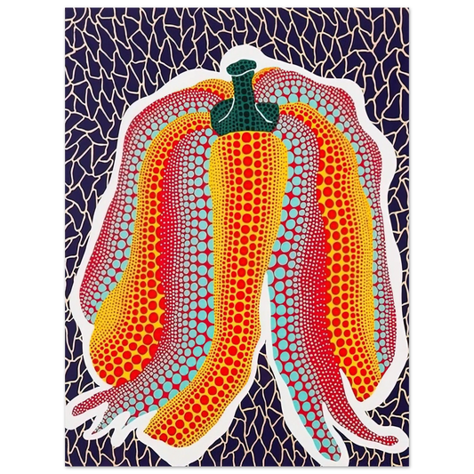 Yayoi Kusama - PUMPKIN 1990 Fine Art Poster