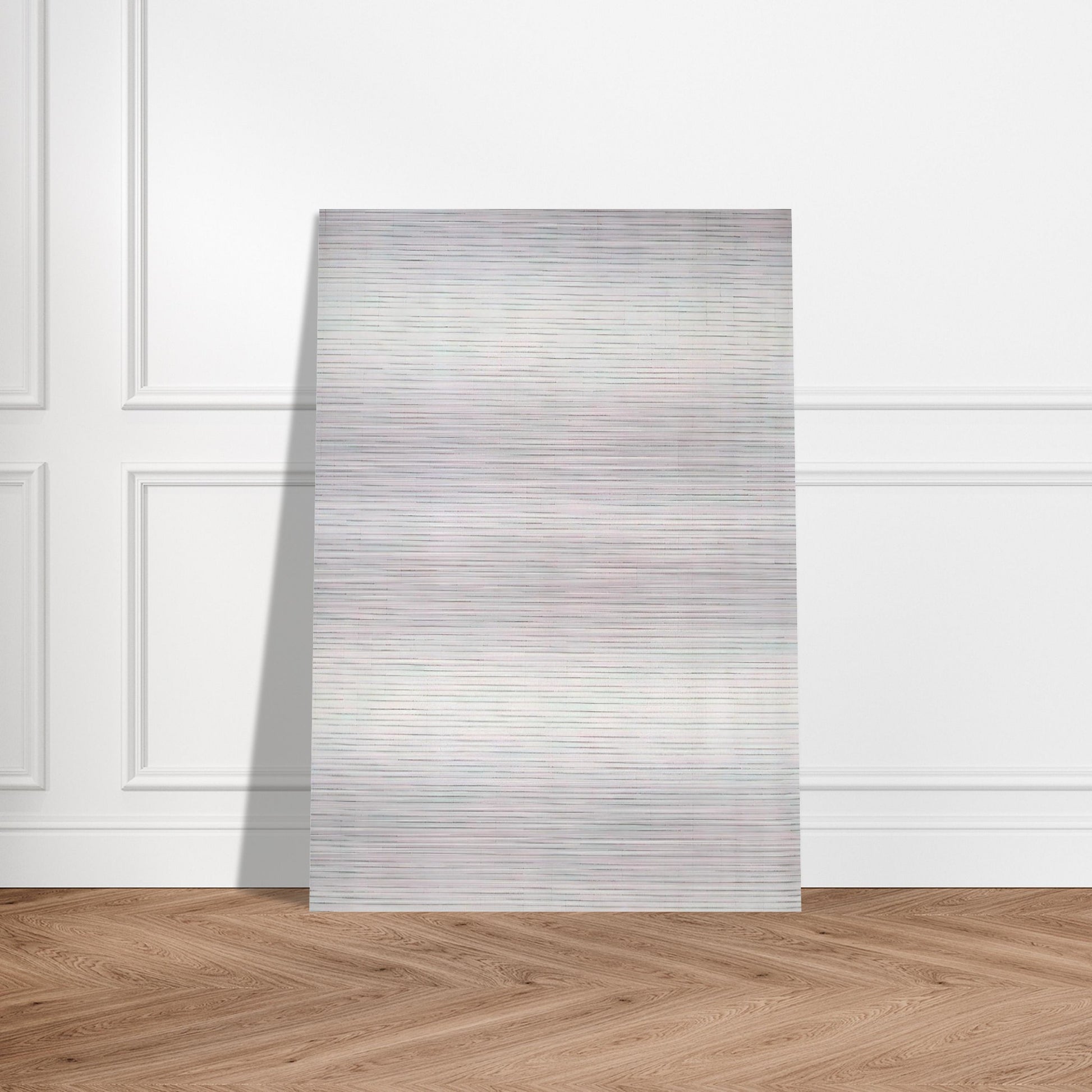 Leaves - Agnes Martin Brushed Aluminum Print - 70x100 cm / 28x40 inches | Agnes Martin Aluminum Print | Agnes Martin Prints