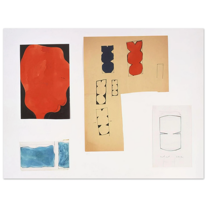 Ellsworth Kelly - Tablet #91  75x100 cm / 30x40inches Fine Art Poster