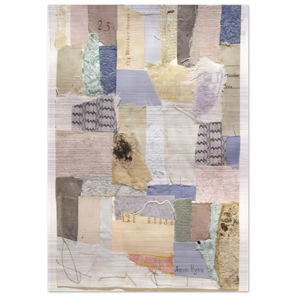 Number 334 - Abstract Expressionism - Anne Ryan Brushed Aluminum Print - 70x100 cm / 28x40 inches | Anne Ryan Aluminum Print | Anne Ryan Prints