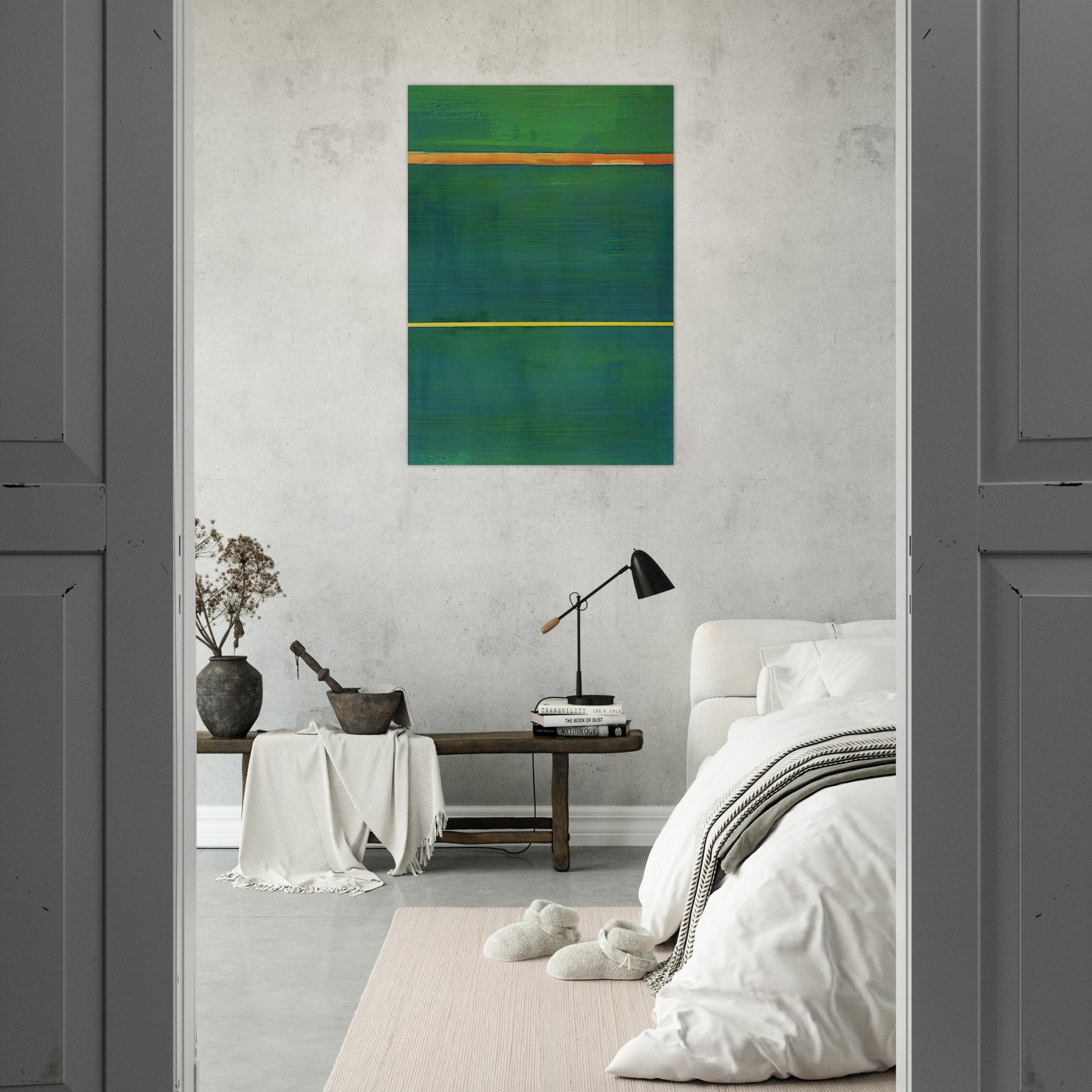 Dionysius - Barnett Newman Brushed Aluminum Print - 70x100 cm / 28x40 inches | Barnett Newman Aluminum Print | Barnett Newman Prints