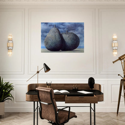 MEMORY OF A VOYAGE 1952 - Rene Magritte Brushed Aluminum Print - 70x100 cm / 28x40 inches | Rene Magritte Aluminum Print | Rene Magritte Prints