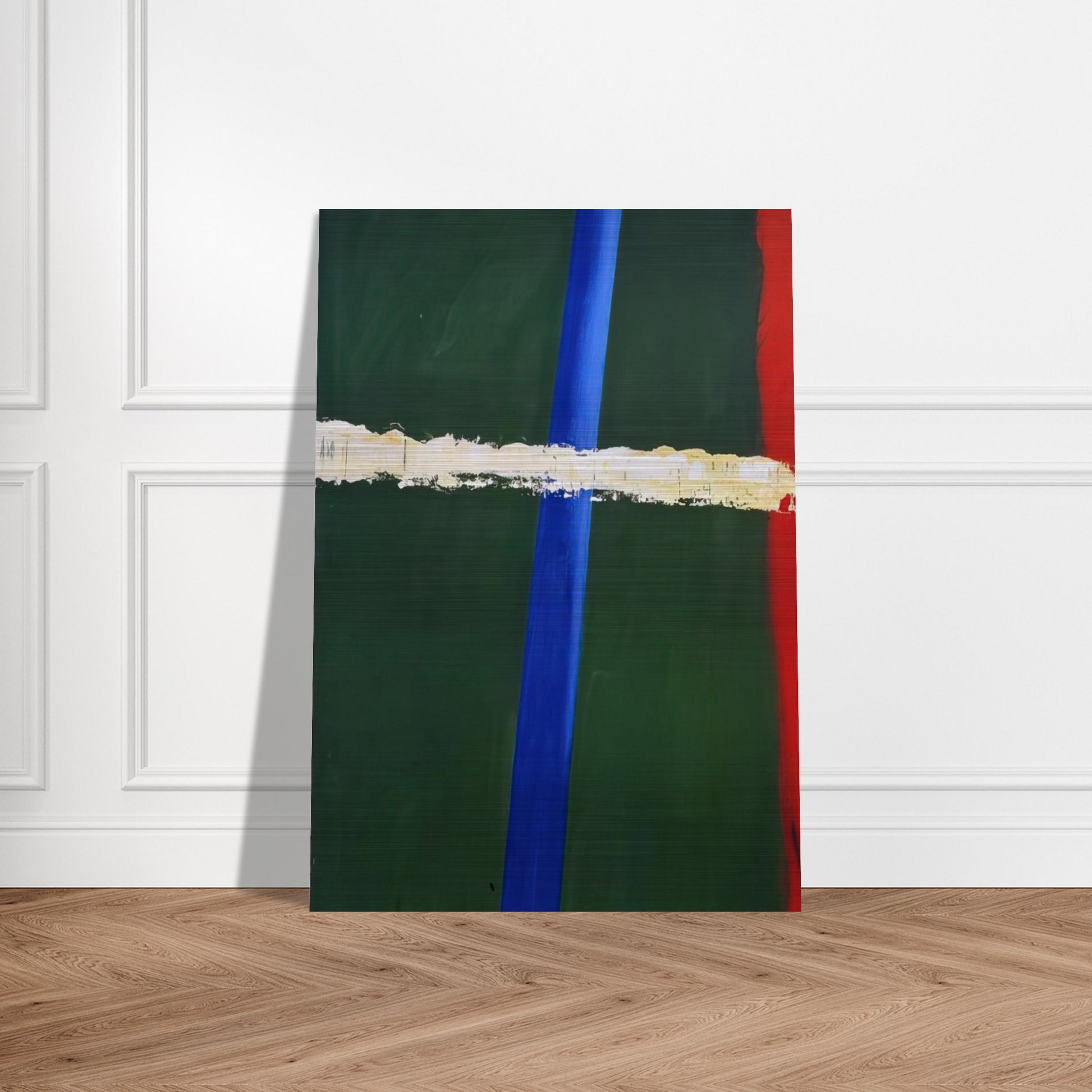 Steek 1 - 2005 - Raoul De Keyser Brushed Aluminum Print - 70x100 cm / 28x40 inches | Raoul De Keyser Aluminum Print | Raoul De Keyser Prints