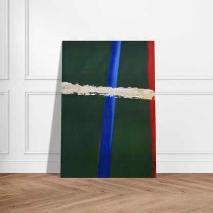 Steek 1 - 2005 - Raoul De Keyser Brushed Aluminum Print - 70x100 cm / 28x40 inches | Raoul De Keyser Aluminum Print | Raoul De Keyser Prints