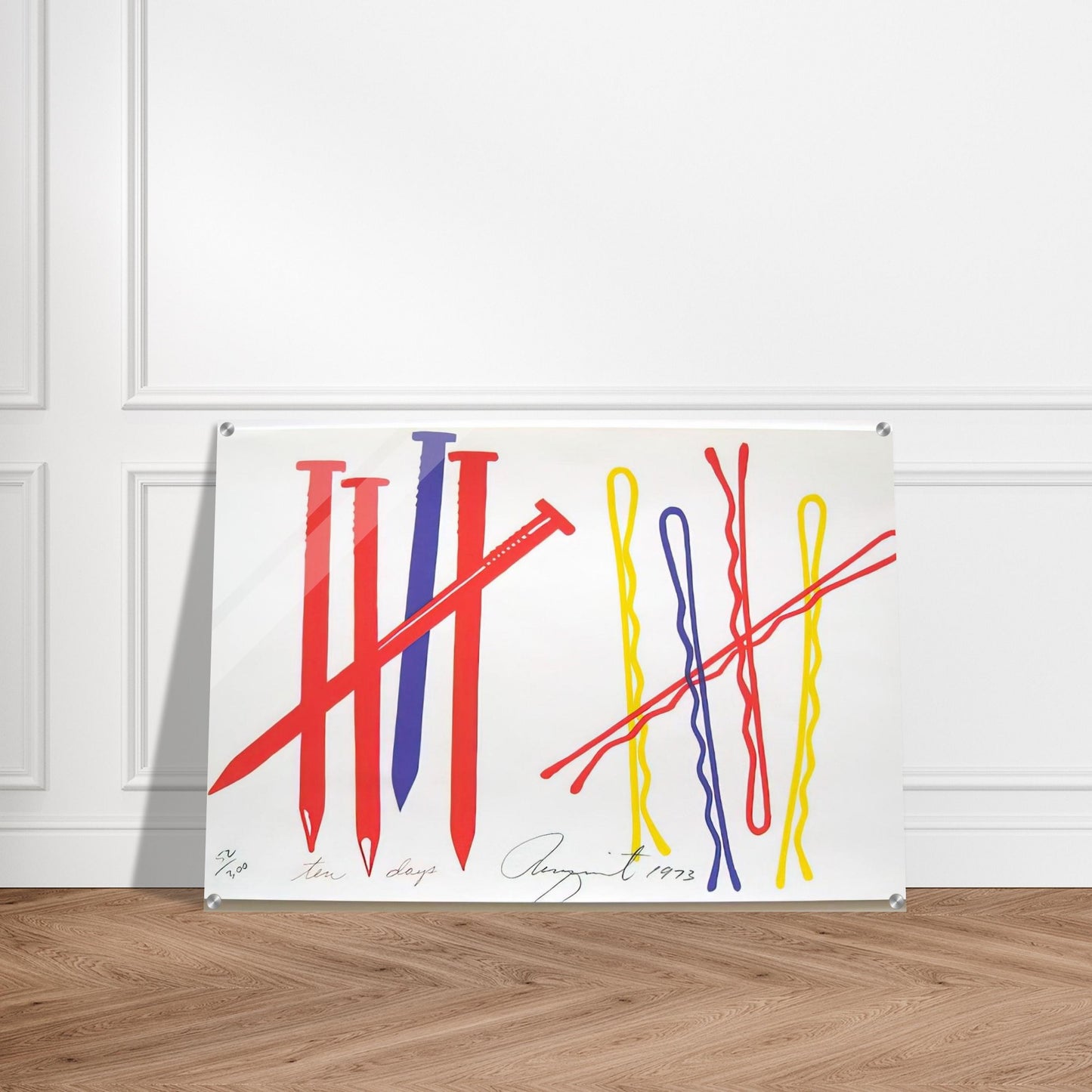 Ten Days - James Rosenquist Acrylic Print - 70x100 cm / 28x40″ inches