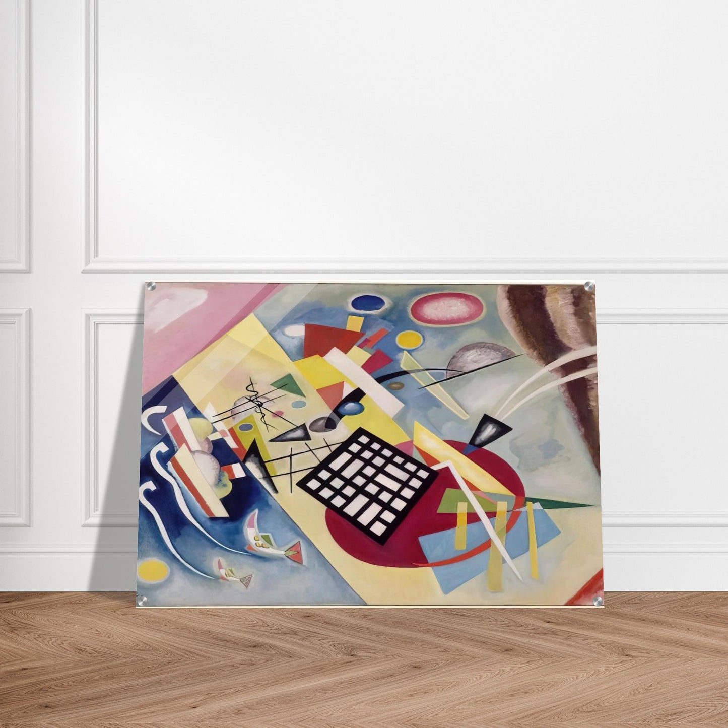 BLACK FRAME 1922 - Wassily Kandinsky Acrylic Print - 70x100 cm / 28x40″ inches
