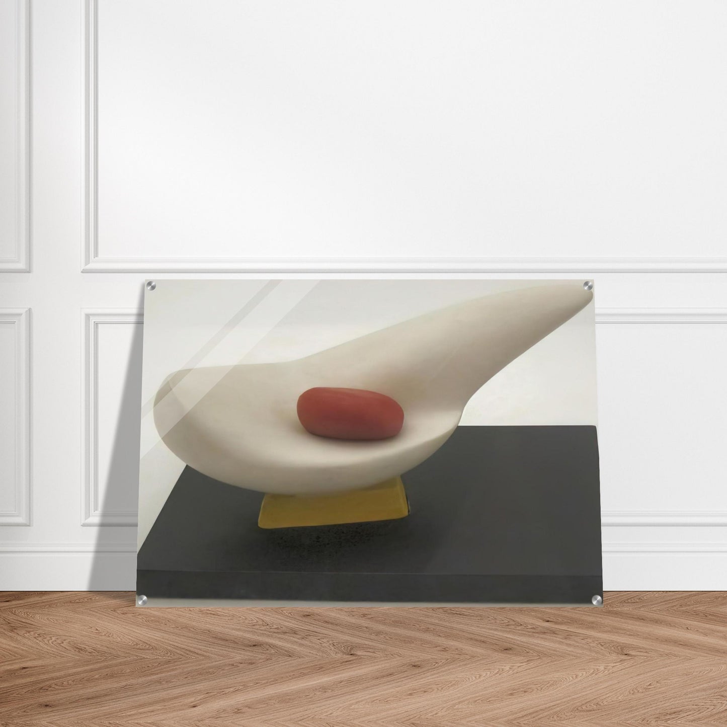 MOTHER AND EGG 1947 - Kurt Schwitters Acrylic Print - 70x100 cm / 28x40″ inches