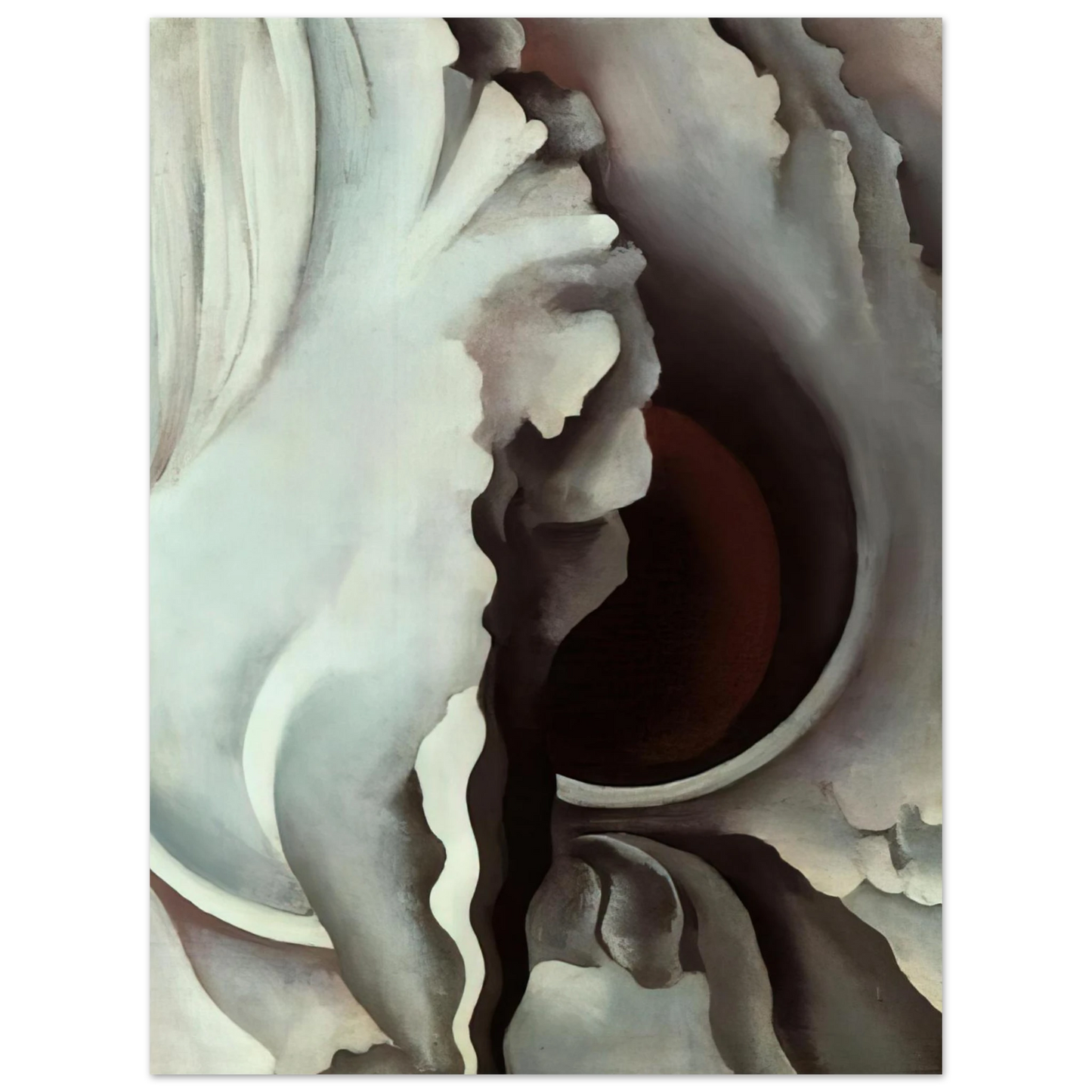 Georgia O'Keeffe - Black Iris Fine Art Poster