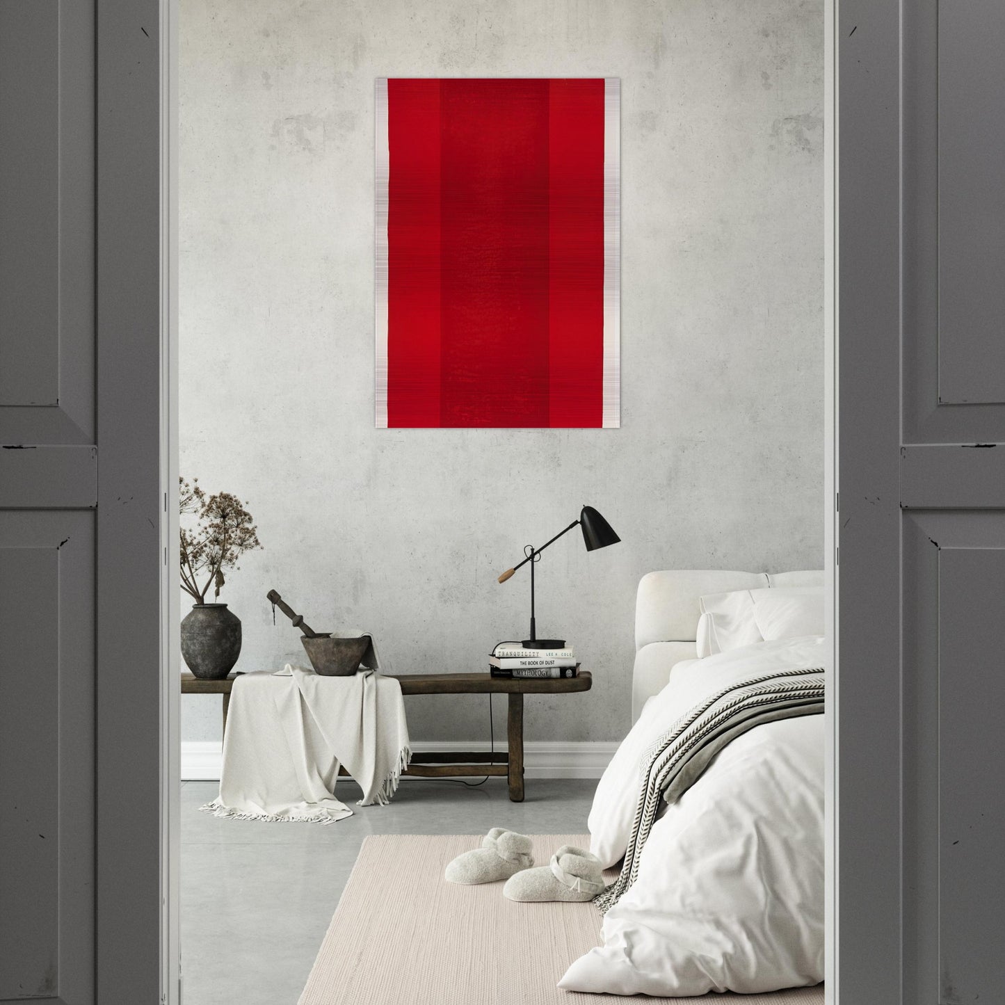 Canto XV - Barnett Newman Brushed Aluminum Print - 70x100 cm / 28x40 inches | Barnett Newman Aluminum Print | Barnett Newman Prints