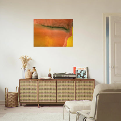 Untitled - 1973 - Helen Frankenthaler Brushed Aluminum Print - 70x100 cm / 28x40 inches | Helen Frankenthaler Aluminum Print | Helen Frankenthaler Prints