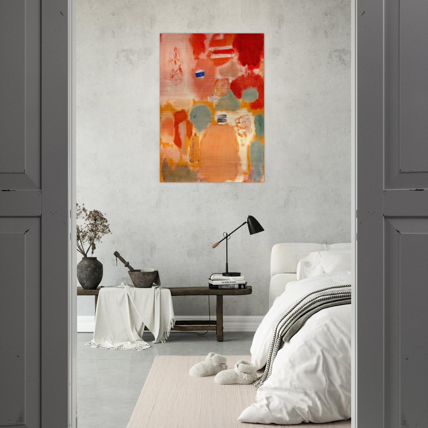 No. 21 - 1949 - Mark Rothko Brushed Aluminum Print - 70x100 cm / 28x40 inches | Mark Rothko Aluminum Print | Mark Rothko Prints