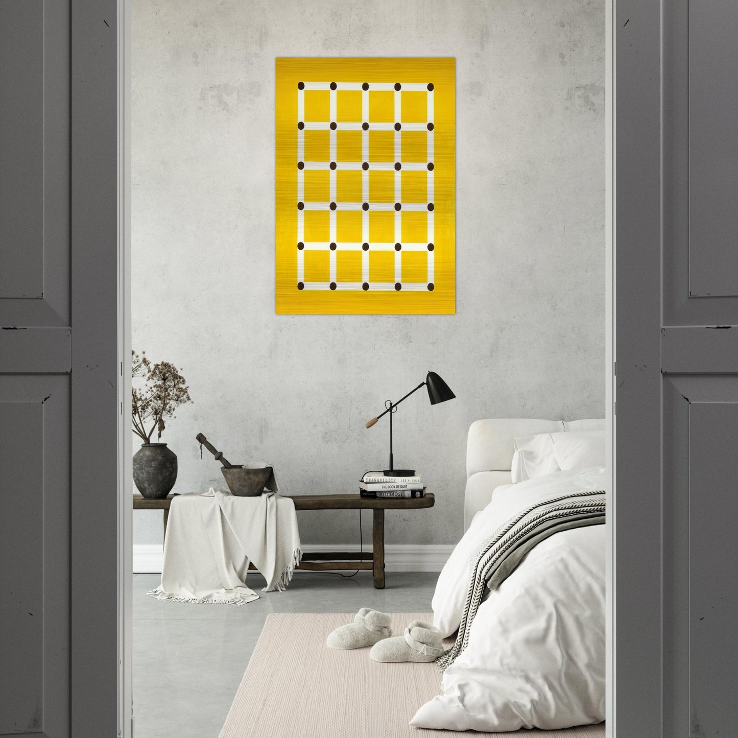 Trellis - 1962 - Jeremy Moon Brushed Aluminum Print - 70x100 cm / 28x40 inches | Jeremy Moon Aluminum Print | Jeremy Moon Prints