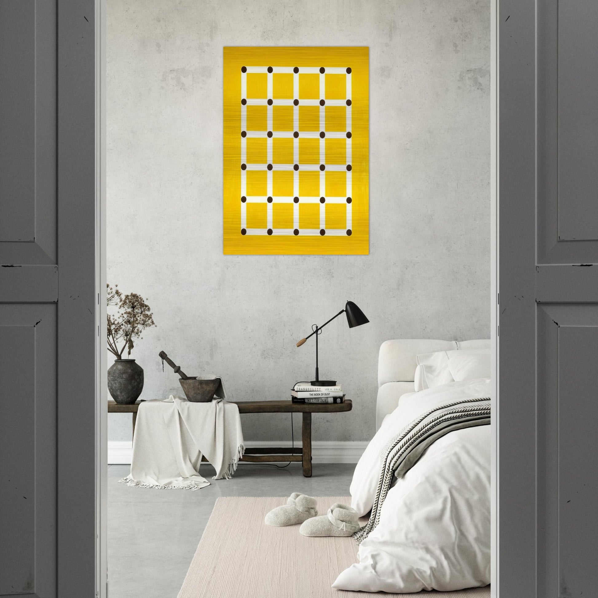 Trellis - 1962 - Jeremy Moon Brushed Aluminum Print - 70x100 cm / 28x40 inches | Jeremy Moon Aluminum Print | Jeremy Moon Prints