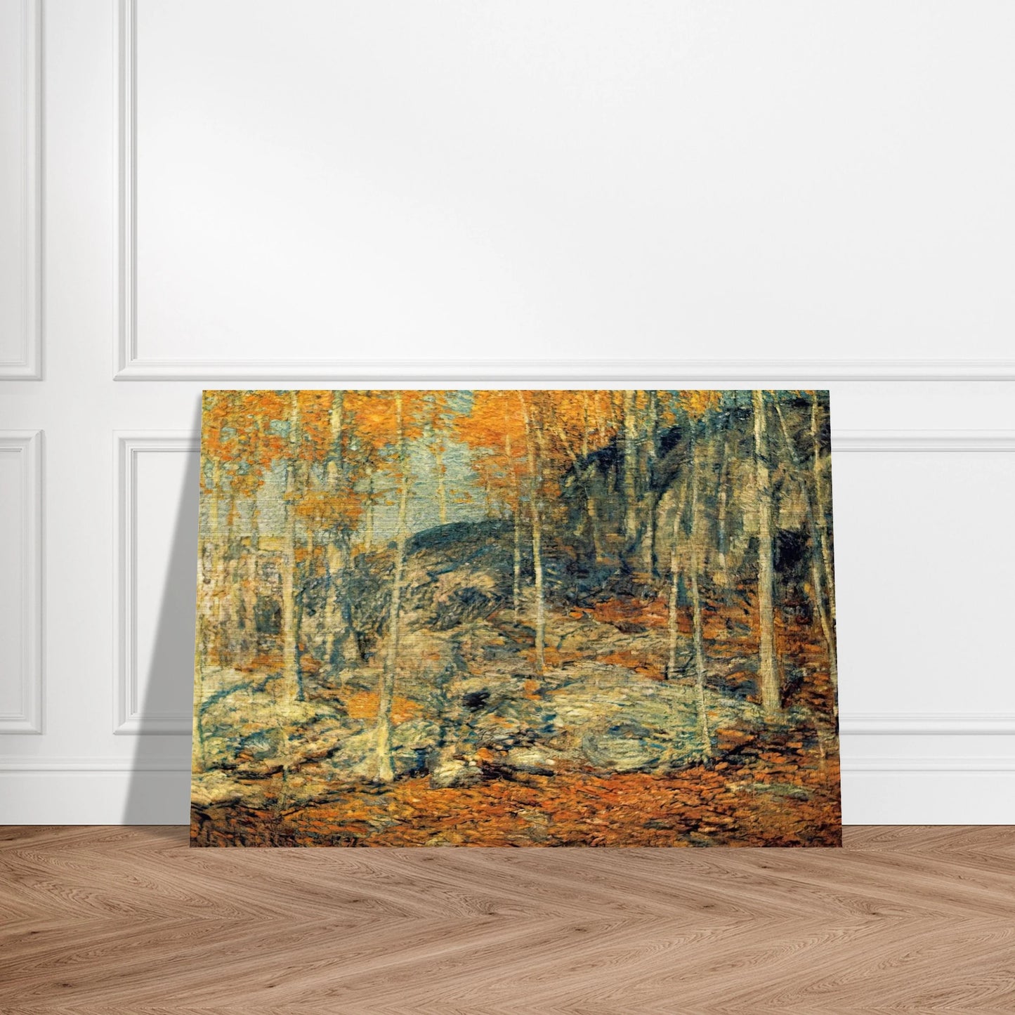 The Ledges - Childe Hassam Brushed Aluminum Print - 70x100 cm / 28x40 inches | Childe Hassam Aluminum Print | Childe Hassam Prints