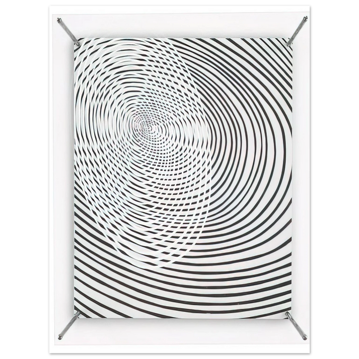 Jesus Rafael Soto - SPIRALES 1967  75x100 cm / 30x40inches Fine Art Poster