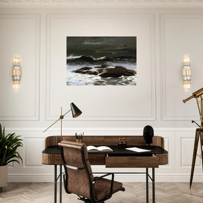 SUMMER SQUALL 1904 - Winslow Homer Brushed Aluminum Print - 70x100 cm / 28x40 inches | Winslow Homer Aluminum Print | Winslow Homer Prints