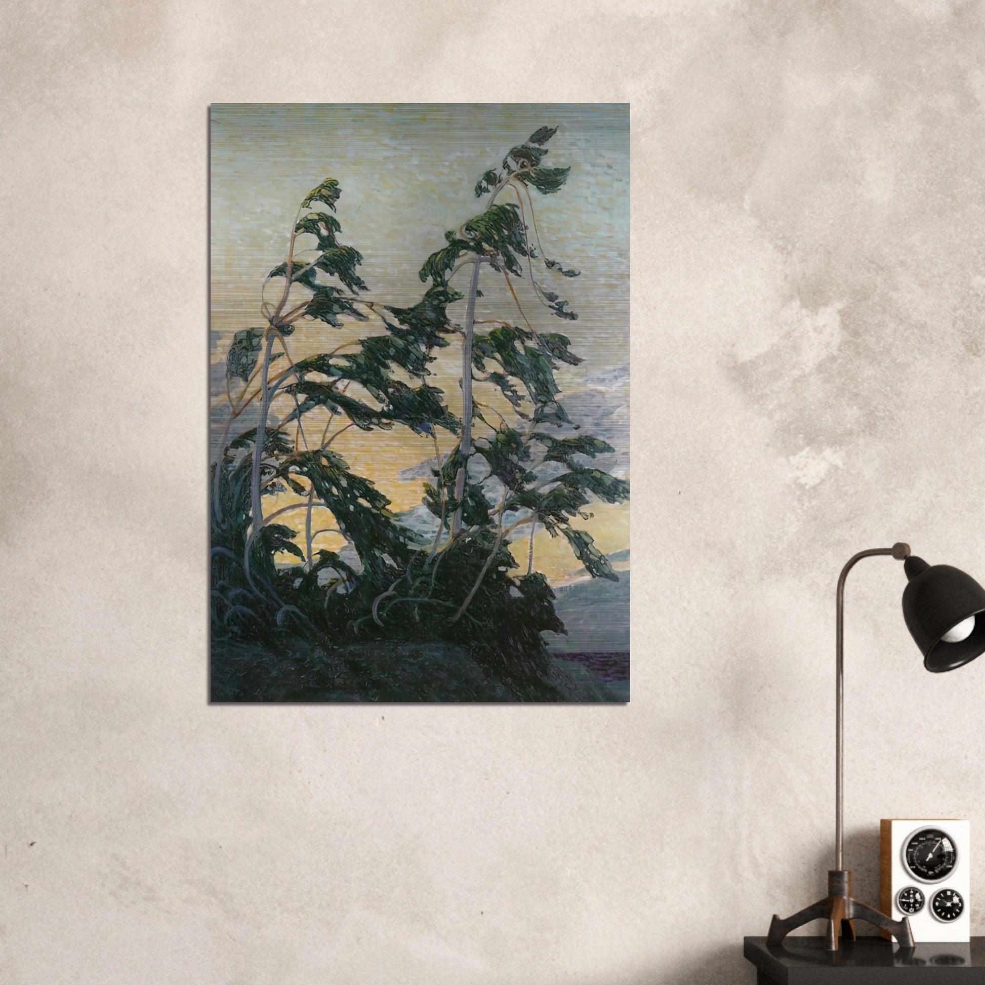 PINE ISLAND GEORGIAN BAY 1916 - Tom Thomson Brushed Aluminum Print - 70x100 cm / 28x40 inches | Tom Thomson Aluminum Print | Tom Thomson Prints