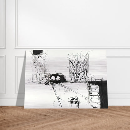 Tree House - 1981 - Gene Davis Brushed Aluminum Print - 70x100 cm / 28x40 inches | Gene Davis Aluminum Print | Gene Davis Prints