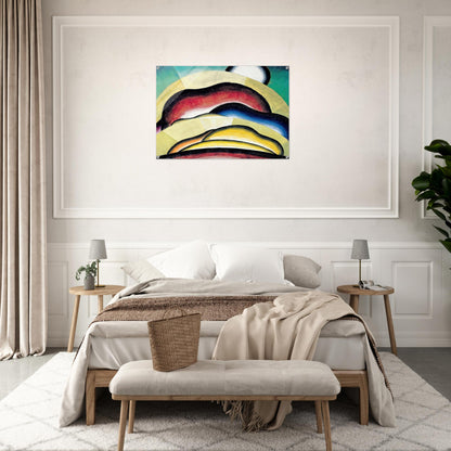 Sunrise - 1924 - Arthur Dove Acrylic Print - 70x100 cm / 28x40″ inches | Arthur Dove Wall Art | Arthur Dove Prints