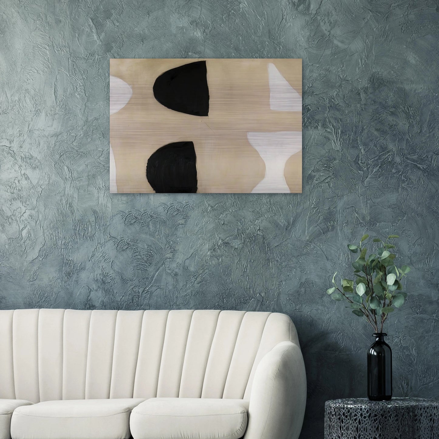 Angle - 1963 - William Scott Brushed Aluminum Print - 70x100 cm / 28x40 inches | William Scott Aluminum Print | William Scott Prints