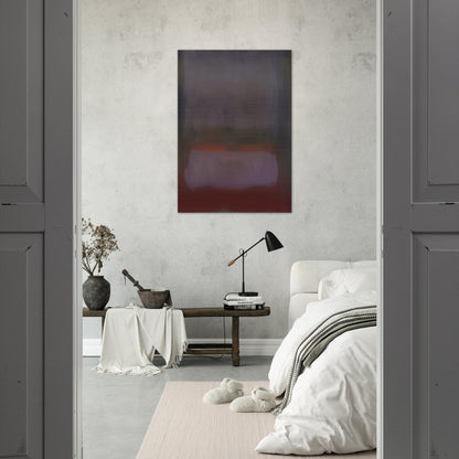 UNTITLED 1967 - Esteban Vicente Brushed Aluminum Print - 70x100 cm / 28x40 inches | Esteban Vicente Aluminum Print | Esteban Vicente Prints