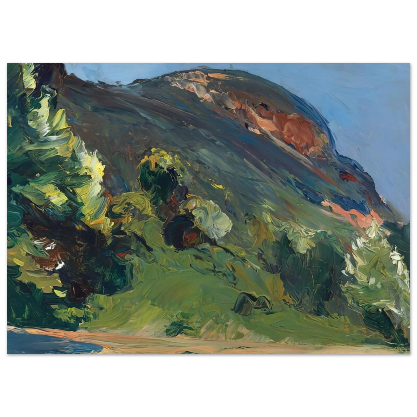 Edward Hopper - Bluff Fine Art Poster