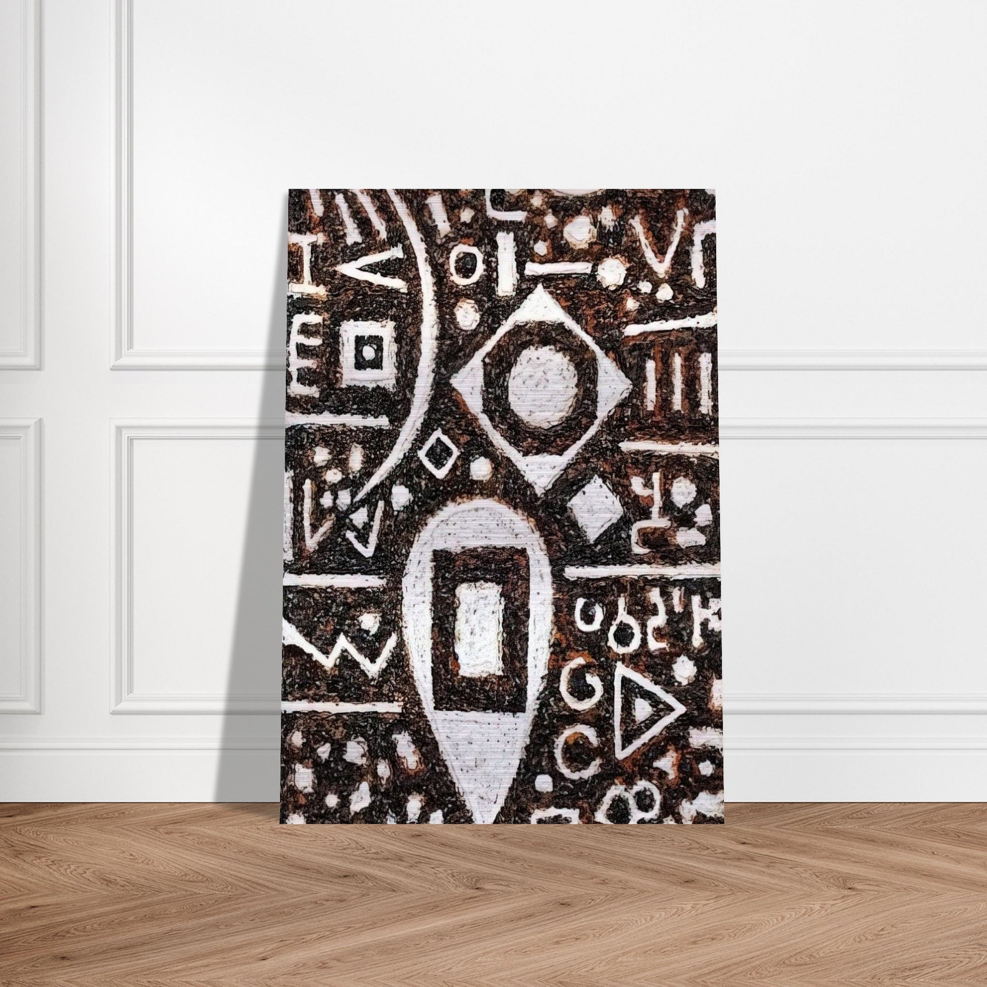 Inbalance of Time - 1992 - Richard Pousette-Dart Brushed Aluminum Print - 70x100 cm / 28x40 inches | Richard Pousette-Dart Aluminum Print | Richard Pousette-Dart Prints