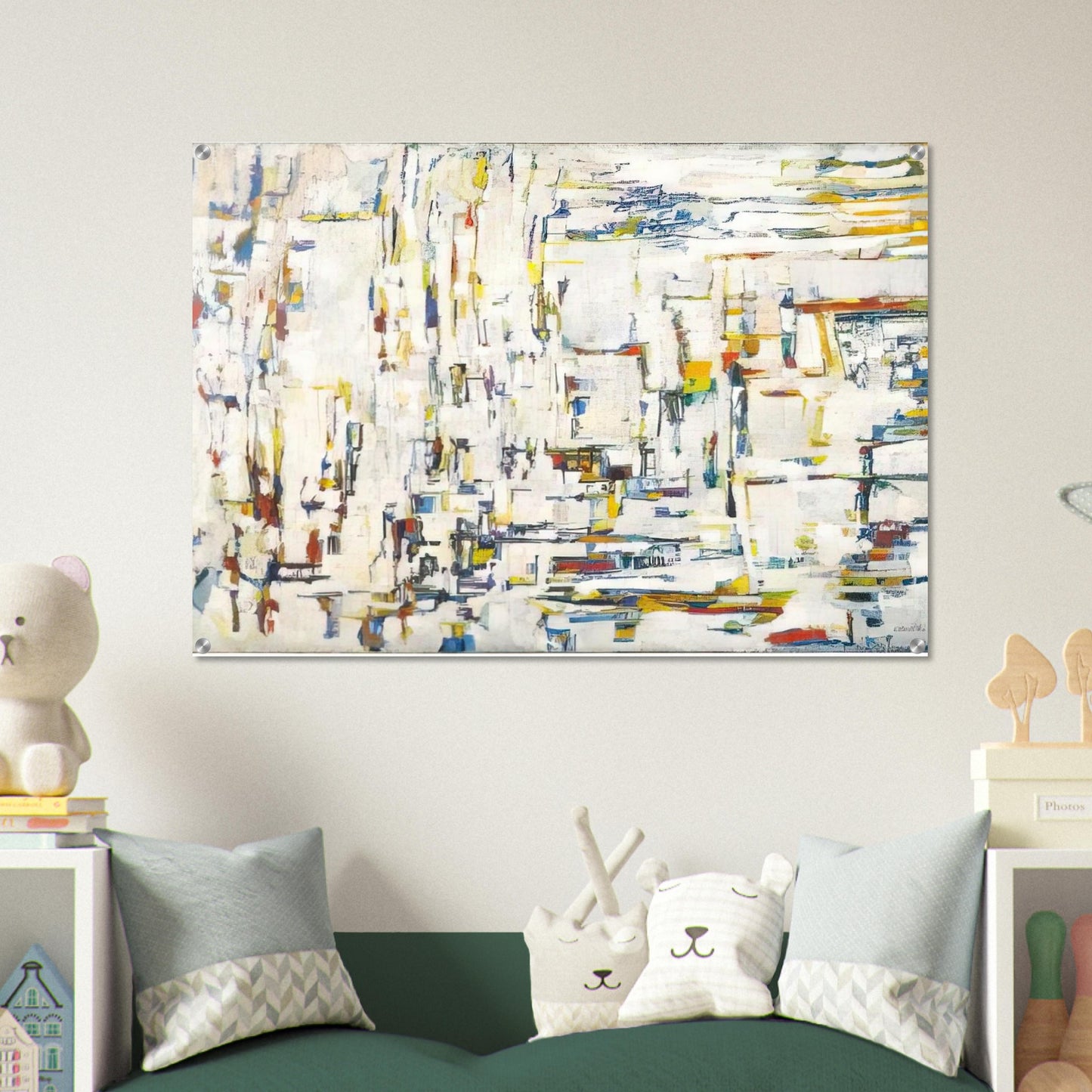 Untitled - 1995 - Maria Helena Vieira da Silva Acrylic Print - 70x100 cm / 28x40″ inches | Maria Helena Vieira da Silva Wall Art | Maria Helena Vieira da Silva Prints