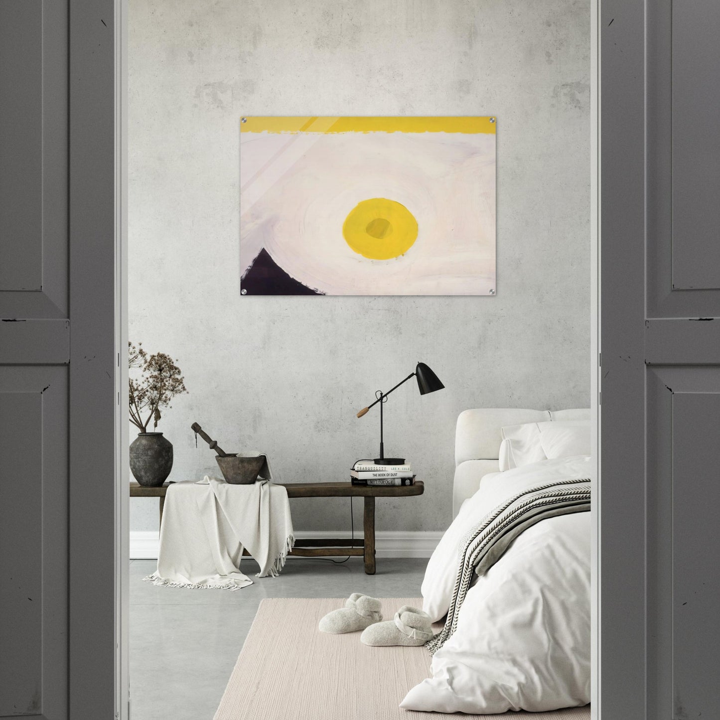 Untitled  F 60-1  - Al Held Acrylic Print - 70x100 cm / 28x40″ inches