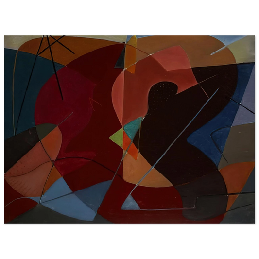 John Ferren - Untitled No 8 - 1932  75x100 cm / 30x40inches Fine Art Poster