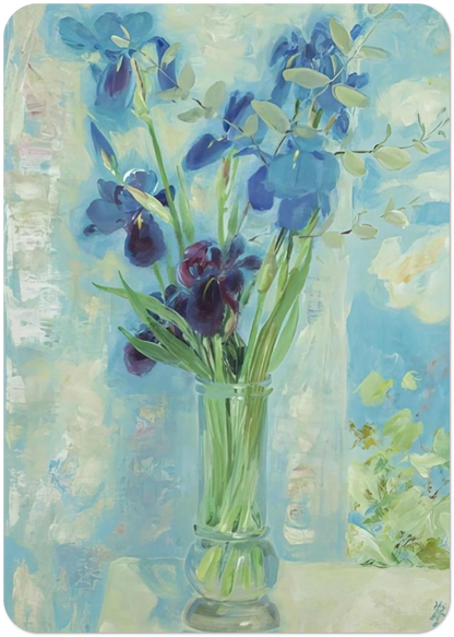 Fleurs - Post-Impressionism By Le Pho Pack of 10 Post Cards | Le Pho Post Cards | A6 (10.5 x 14.8 cm) - 4.1 x 5.8 inches