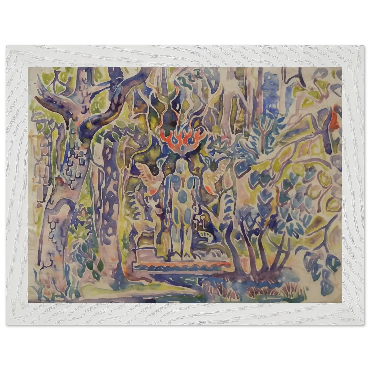 Walter Inglis Anderson - Walter Anderson Wall art - A3 (29.7 x 42  cm) - Premium Wooden Framed Poster With Fine Art Paper - Wood frame