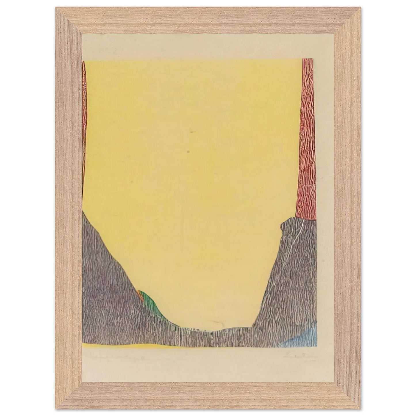 Helen Frankenthaler - East and Beyond - 1973 Wall art - 30x45 cm / 12x18 inches - Fine Art Poster-canvas - -