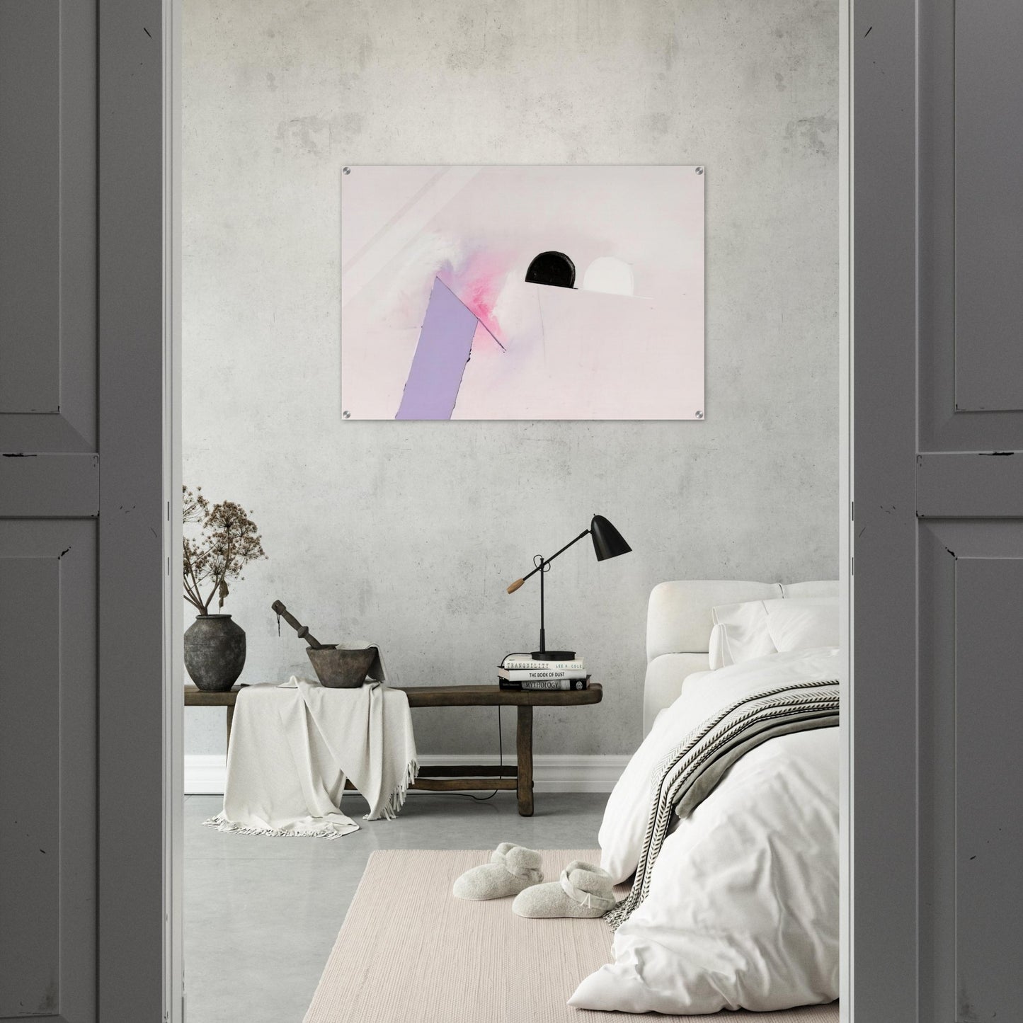 UNTITLED - Luis Feito Acrylic Print - 70x100 cm / 28x40″ inches | Luis Feito Wall Art | Luis Feito Prints