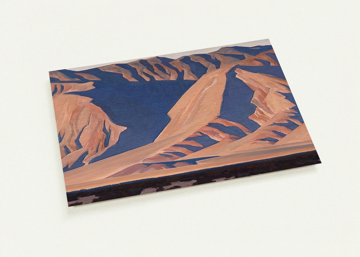 INYO MOUNTAINS 1944 By Maynard Dixon Pack of 10 Post Cards | Maynard Dixon Post Cards | A6 (10.5 x 14.8 cm) - 4.1 x 5.8 inches